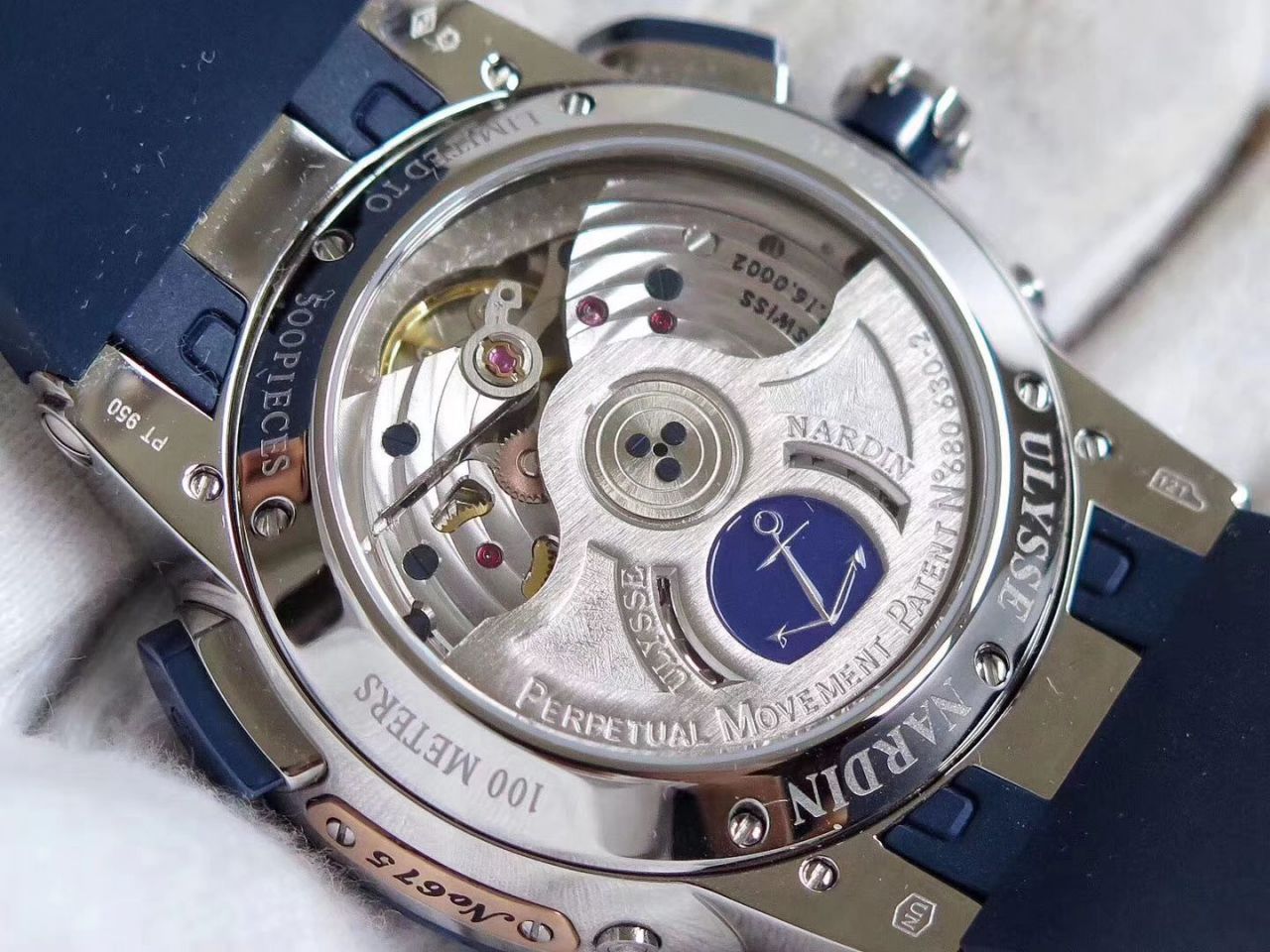 【 Video analysis TWA Factory Ulysse Nardin复刻高仿表】 Ulysse Nardin 表复杂功能系列320-00/BQ wrist watch  / YD016
