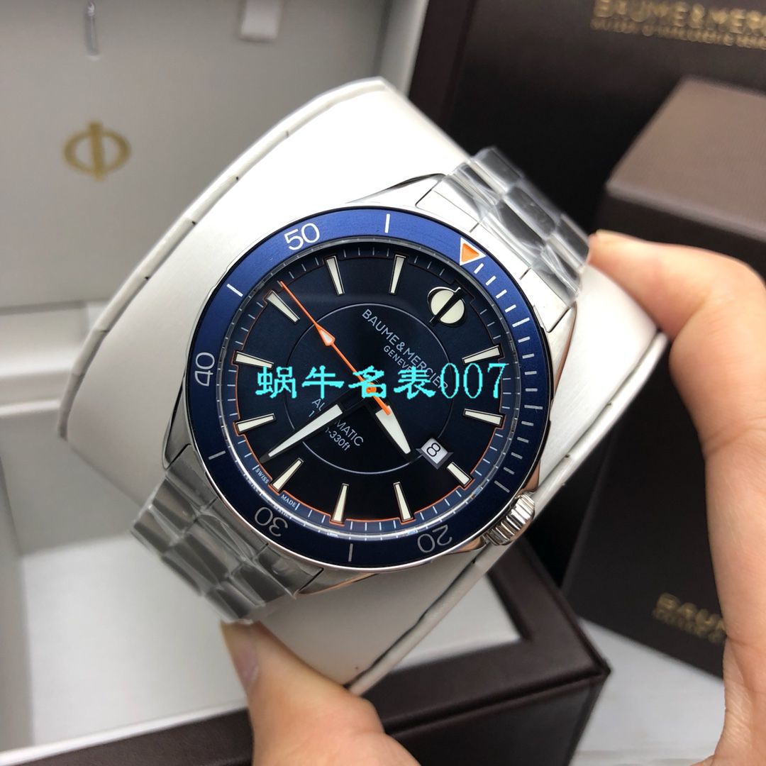 【渠道原单Baume&Mercier】名士表克里顿俱乐部系列M0A10340，10378 wrist watch  / BM07