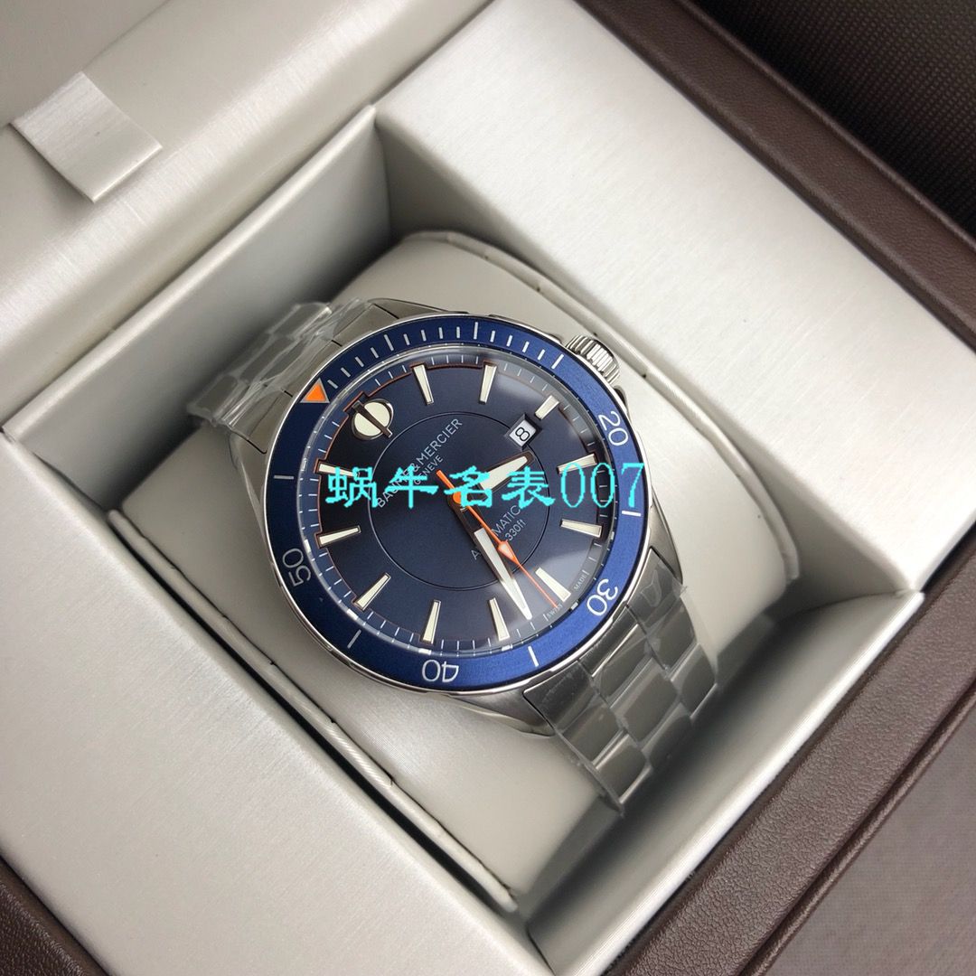 【渠道原单Baume&Mercier】名士表克里顿俱乐部系列M0A10340，10378 wrist watch  / BM07