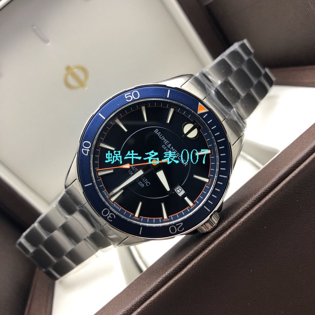 【渠道原单Baume&Mercier】名士表克里顿俱乐部系列M0A10340，10378 wrist watch  / BM07