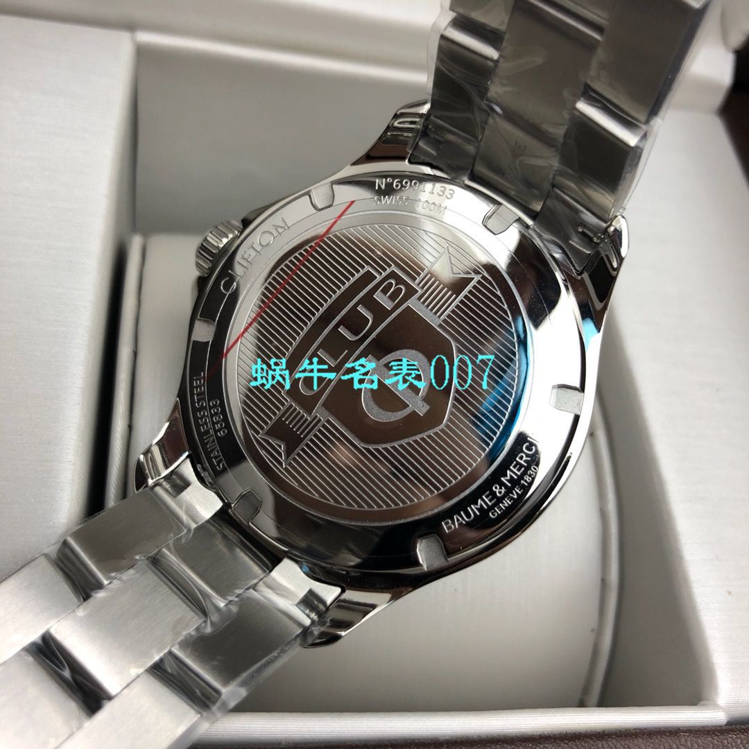 【渠道原单Baume&Mercier】名士表克里顿俱乐部系列M0A10340，10378 wrist watch  / BM07