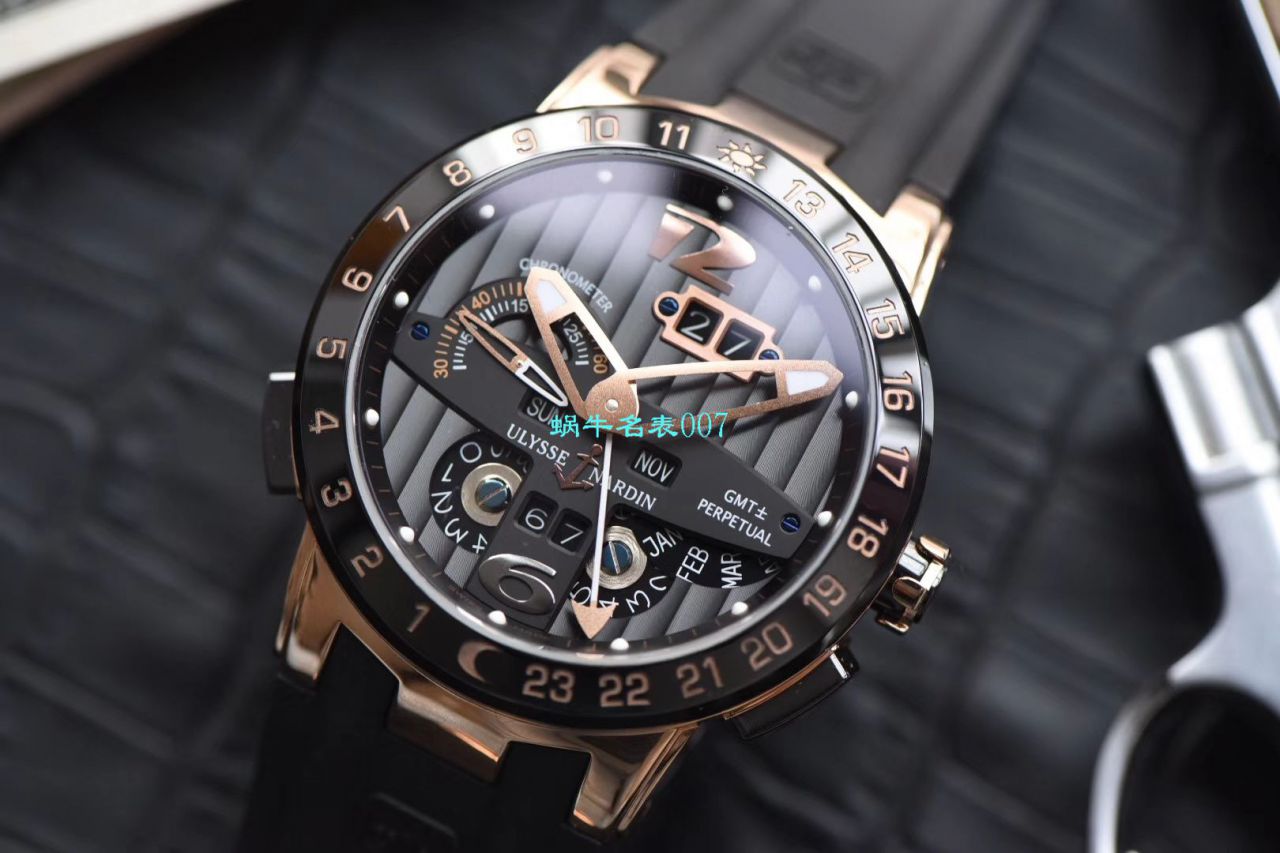 【评测TWA Ulysse Nardin 复刻高仿手表】 Ulysse Nardin 表复杂功能系列326-03 wrist watch  / YD017