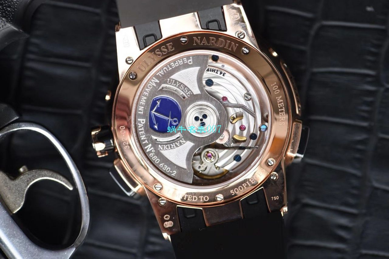 【评测TWA Ulysse Nardin 复刻高仿手表】 Ulysse Nardin 表复杂功能系列326-03 wrist watch  / YD017