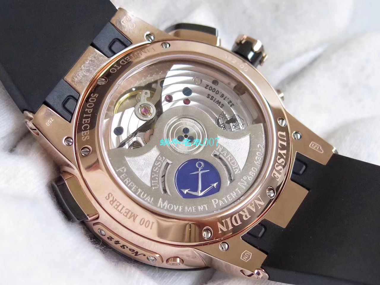 【评测TWA Ulysse Nardin 复刻高仿手表】 Ulysse Nardin 表复杂功能系列326-03 wrist watch  / YD017