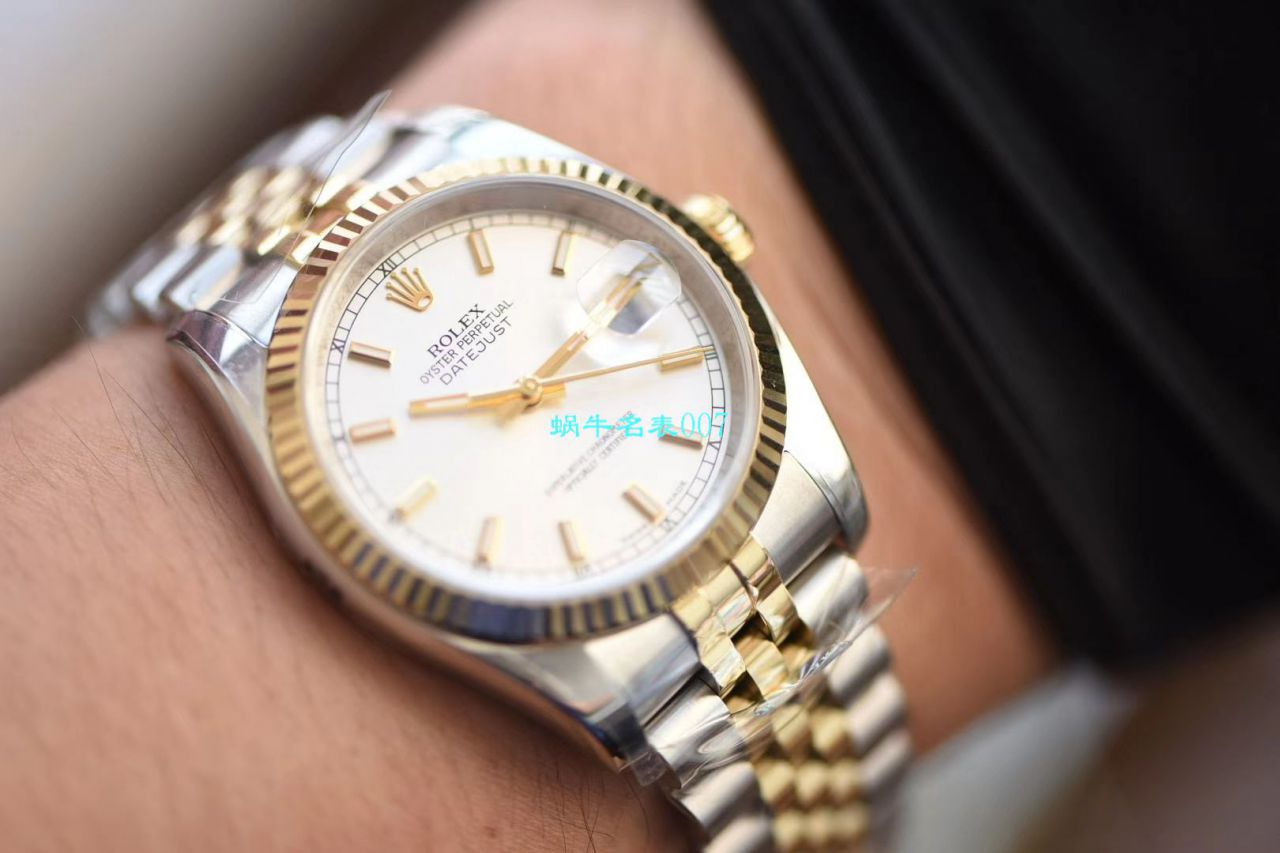 【 Video analysis AR Factory Rolex复刻高仿手表】 Rolex  DATEJUST超级904L最强V2升级版116233  Datejust 36系列 wrist watch  / R398