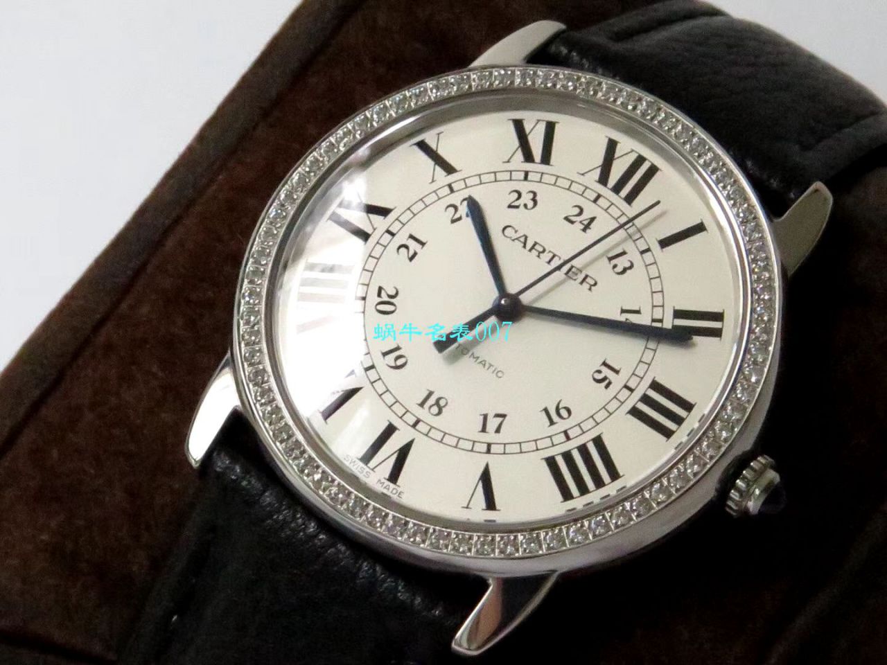 【A8 Factory SOLO复刻高仿表】 Cartier  RONDE DE  Cartier 系列W2RN0008，WSRN0021，WR000551 wrist watch  / K233