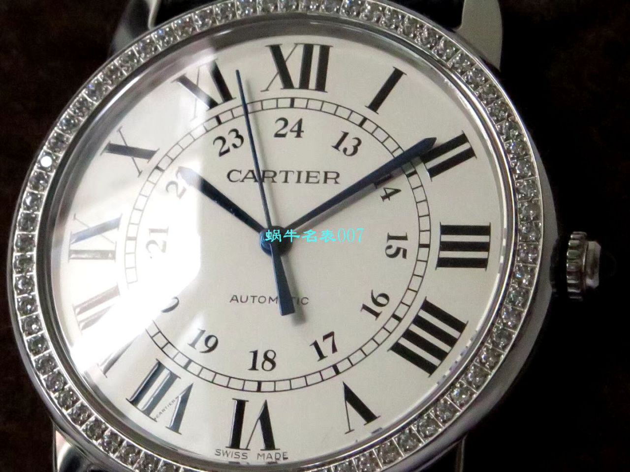 【A8 Factory SOLO复刻高仿表】 Cartier  RONDE DE  Cartier 系列W2RN0008，WSRN0021，WR000551 wrist watch  / K233