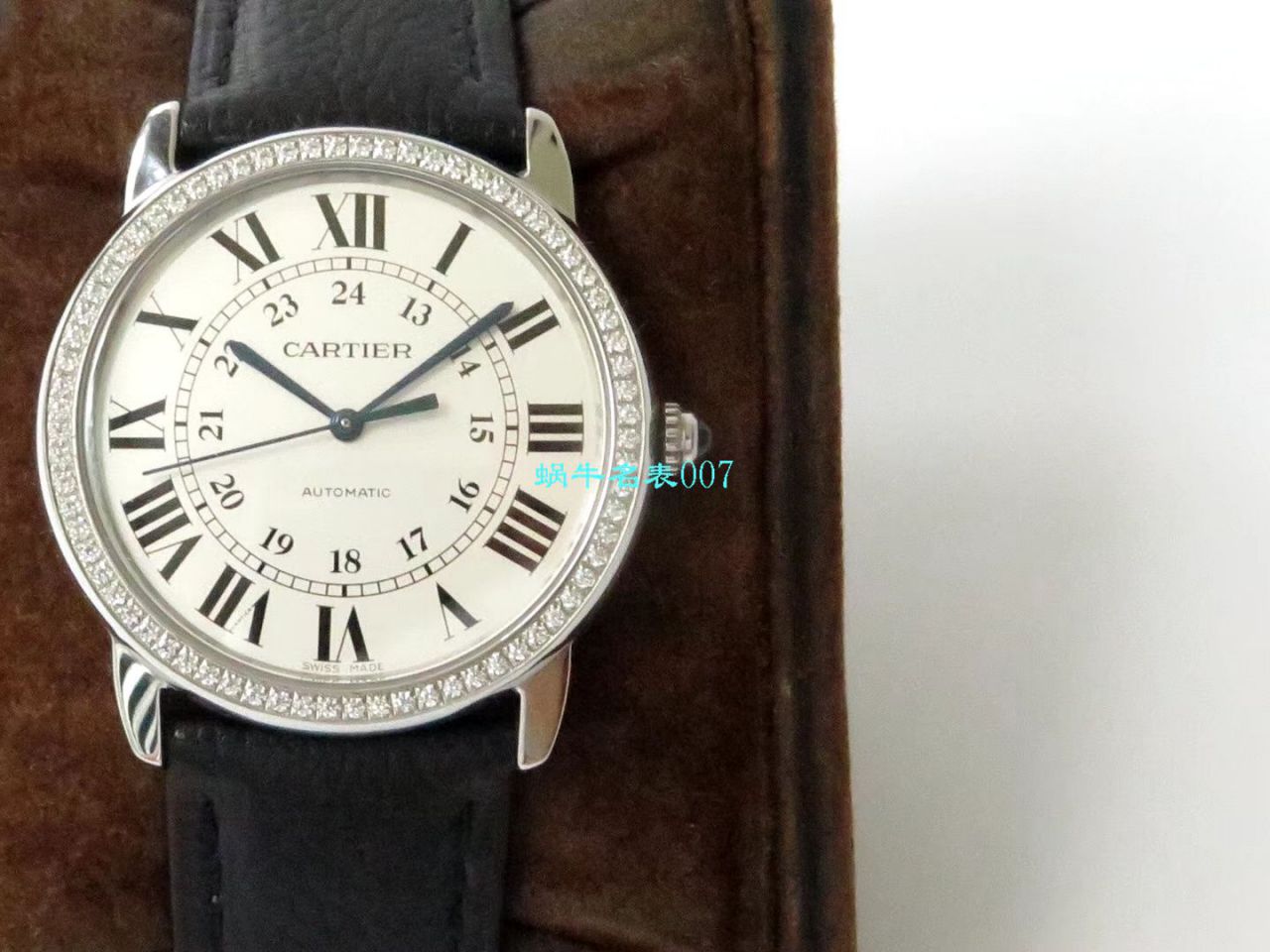 【A8 Factory SOLO复刻高仿表】 Cartier  RONDE DE  Cartier 系列W2RN0008，WSRN0021，WR000551 wrist watch  / K233