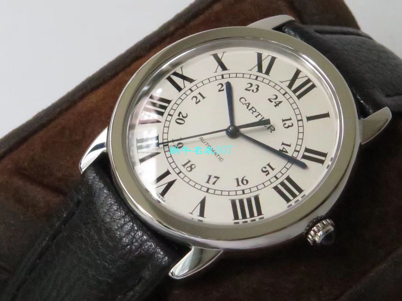 【A8 Factory SOLO复刻高仿表】 Cartier  RONDE DE  Cartier 系列W2RN0008，WSRN0021，WR000551 wrist watch  / K233