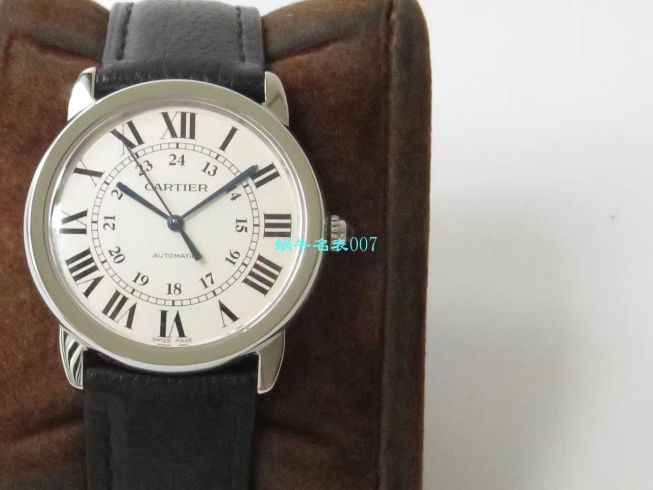 【A8 Factory SOLO复刻高仿表】 Cartier  RONDE DE  Cartier 系列W2RN0008，WSRN0021，WR000551 wrist watch  / K233