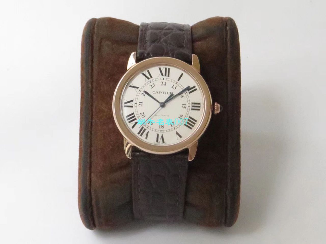 【A8 Factory SOLO复刻高仿表】 Cartier  RONDE DE  Cartier 系列W2RN0008，WSRN0021，WR000551 wrist watch  / K233