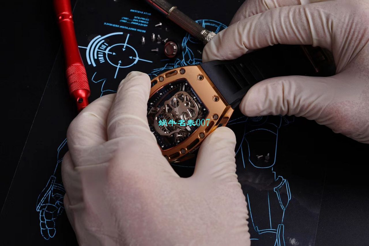 【 Video analysis EUR Factory Richard Mille仿表价格 top 复刻高仿】俄罗斯紫金版 RICHARD MILLE 至尊鬼王RM052 / RM052jin