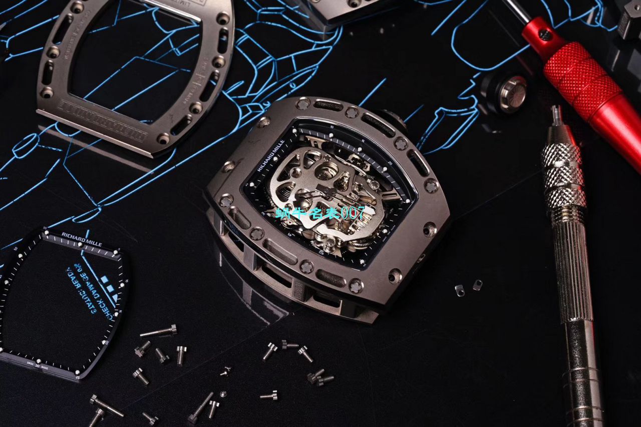 【 Video analysis EUR Factory Richard Mille仿表价格 top 复刻高仿】俄罗斯紫金版 RICHARD MILLE 至尊鬼王RM052 / RM052jin