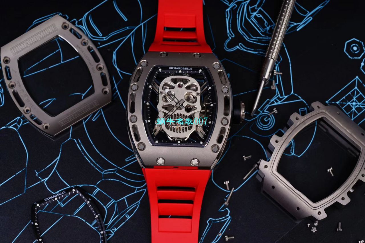 【 Video analysis EUR Factory Richard Mille仿表价格 top 复刻高仿】俄罗斯紫金版 RICHARD MILLE 至尊鬼王RM052 / RM052jin
