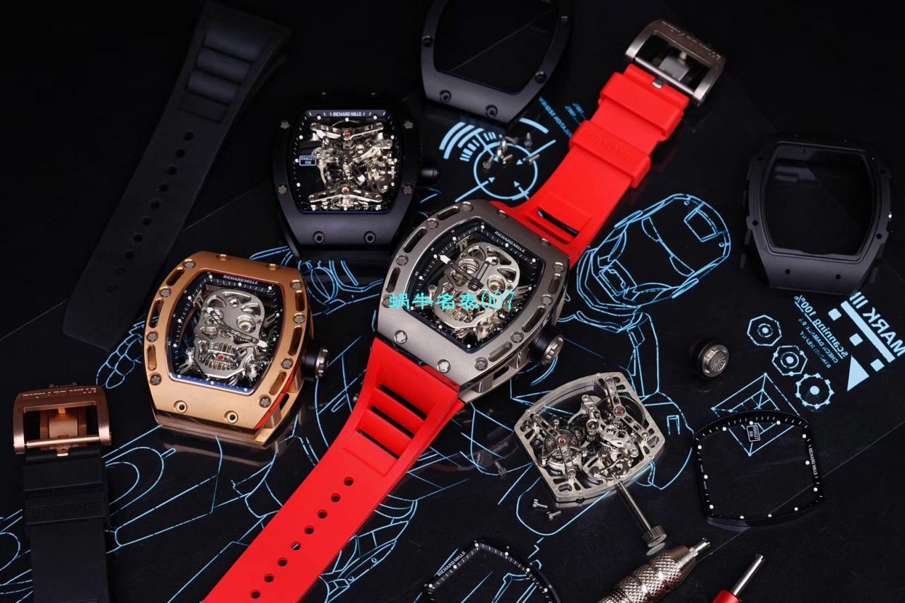 【 Video analysis EUR Factory Richard Mille仿表价格 top 复刻高仿】俄罗斯紫金版 RICHARD MILLE 至尊鬼王RM052 / RM052jin