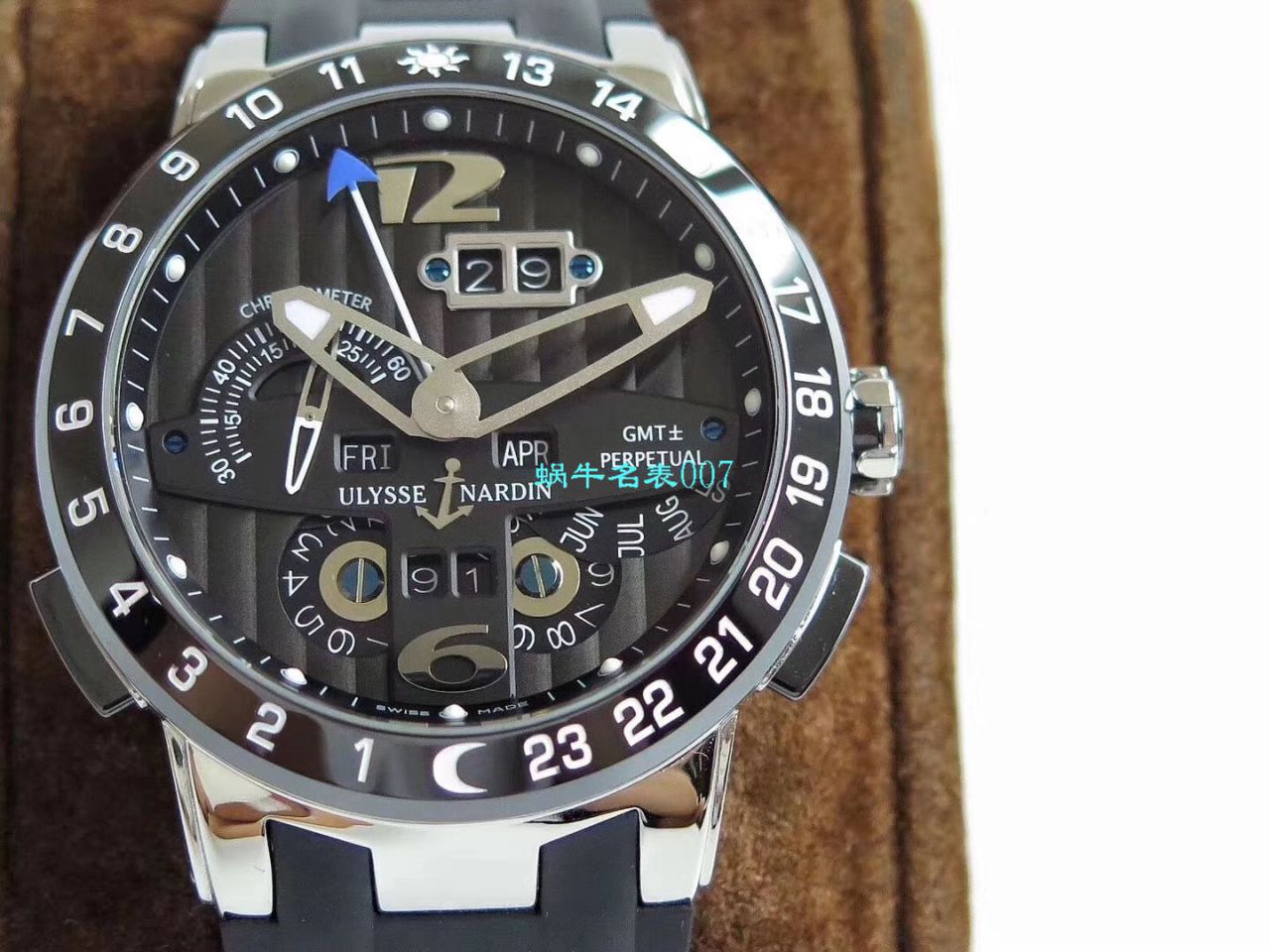 【TWA Factory 一比一Ulysse Nardin精高仿手表】 Ulysse Nardin 表复杂功能系列320-00-3 wrist watch  / YD019