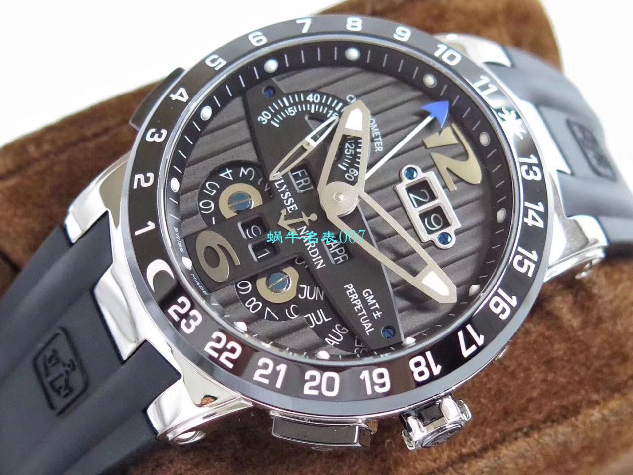 【TWA Factory 一比一Ulysse Nardin精高仿手表】 Ulysse Nardin 表复杂功能系列320-00-3 wrist watch  / YD019
