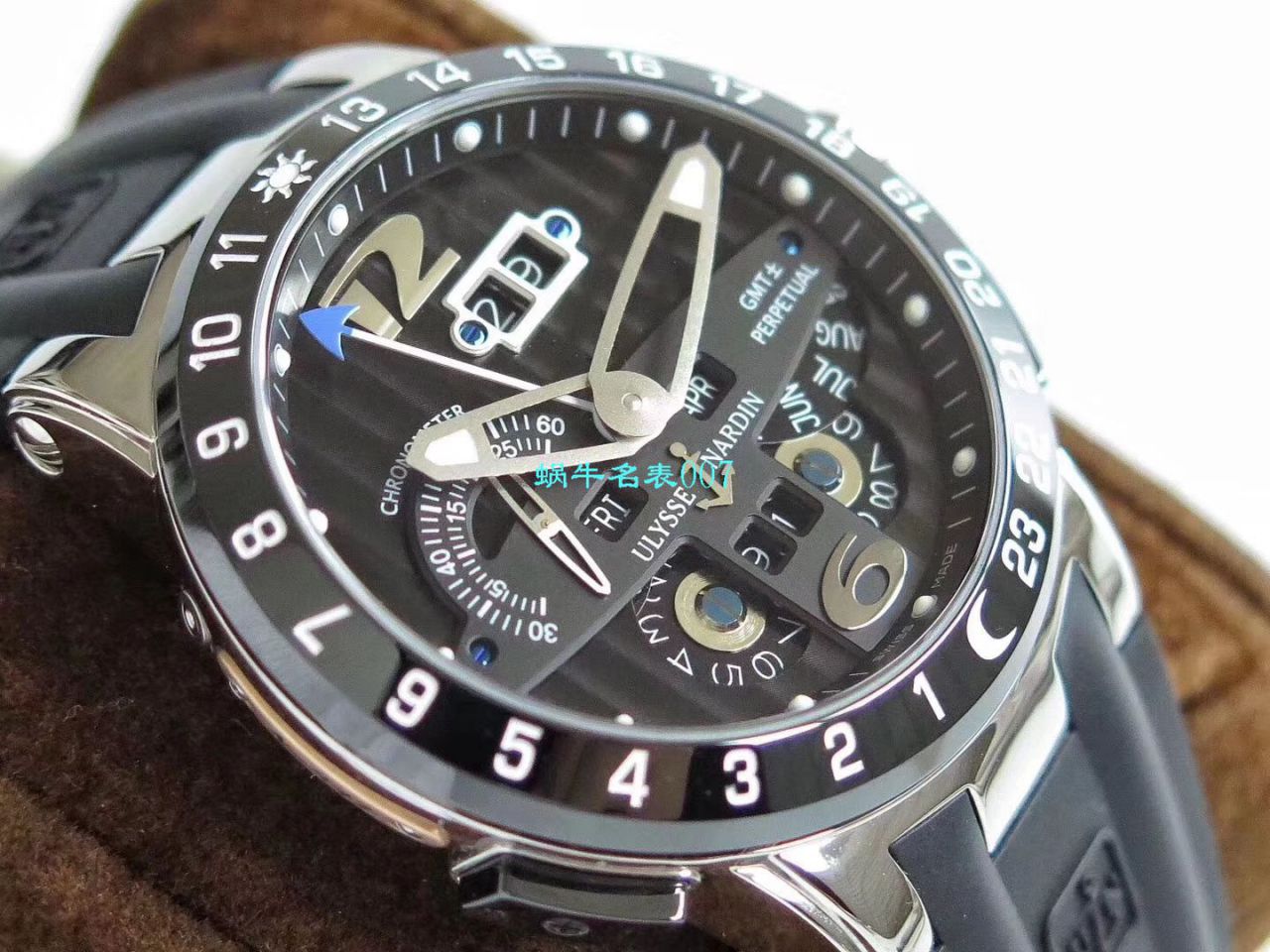 【TWA Factory 一比一Ulysse Nardin精高仿手表】 Ulysse Nardin 表复杂功能系列320-00-3 wrist watch  / YD019