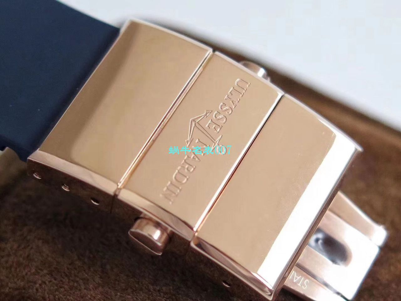 【Ulysse Nardin复刻高仿手表】TWA Factory  Ulysse Nardin 复杂功能系列326-00-3 wrist watch  / YD020