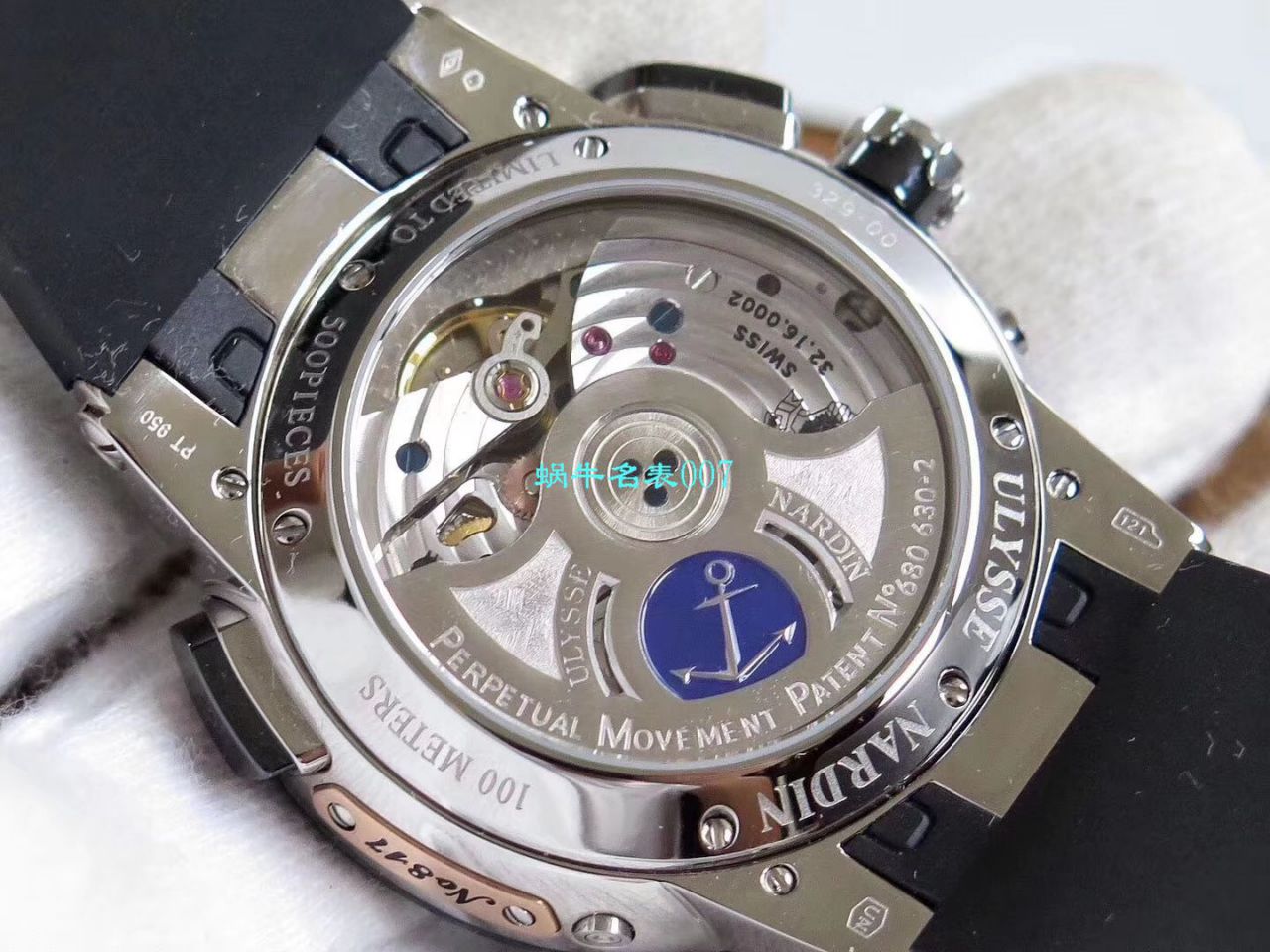 【TWA Factory 一比一Ulysse Nardin精高仿手表】 Ulysse Nardin 表复杂功能系列320-00-3 wrist watch  / YD019