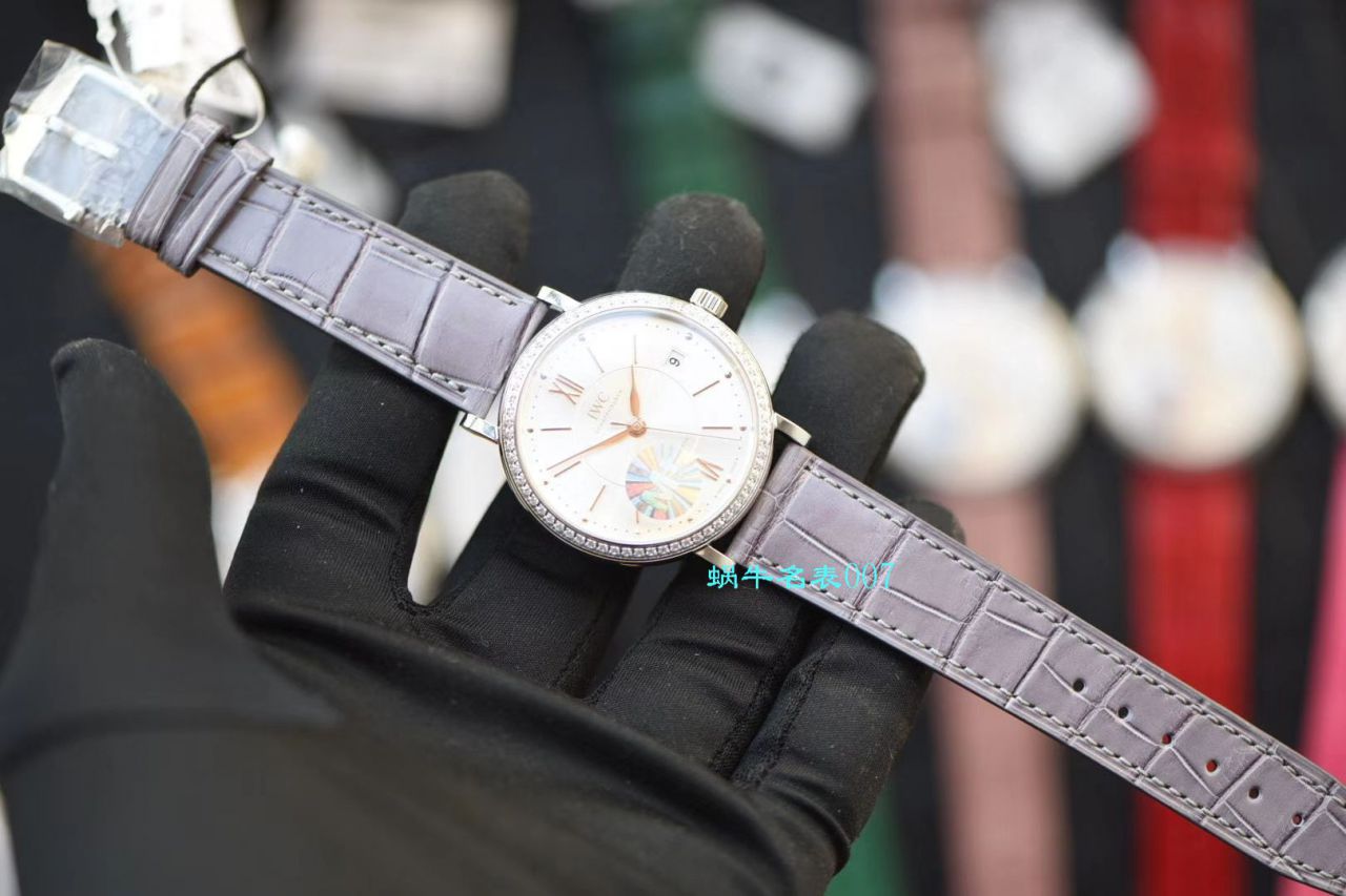 【 Video analysis M+ Factory 复刻女表】 IWC 高仿柏涛菲诺系列IW458112，IW458103 wrist watch  / WG508