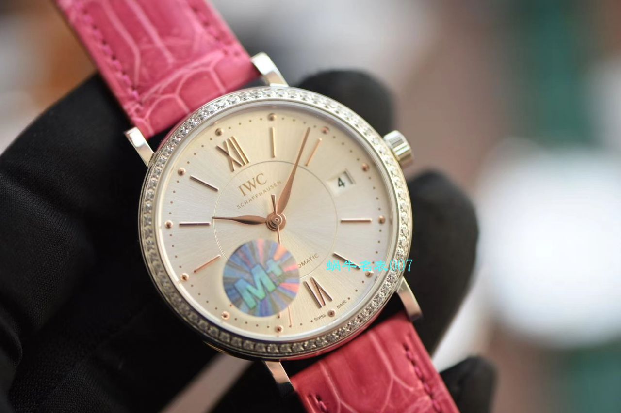 【 Video analysis M+ Factory 复刻女表】 IWC 高仿柏涛菲诺系列IW458112，IW458103 wrist watch  / WG508