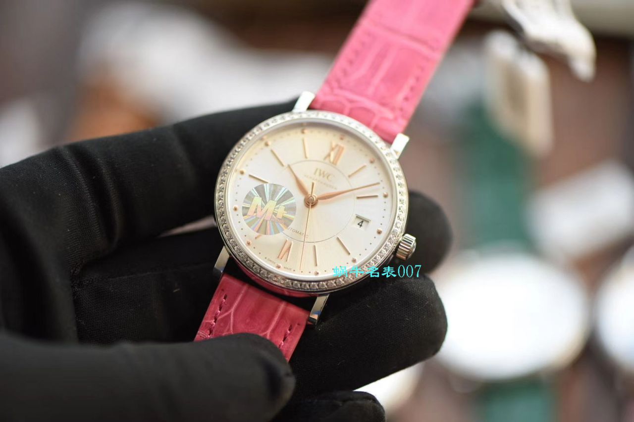 【 Video analysis M+ Factory 复刻女表】 IWC 高仿柏涛菲诺系列IW458112，IW458103 wrist watch  / WG508