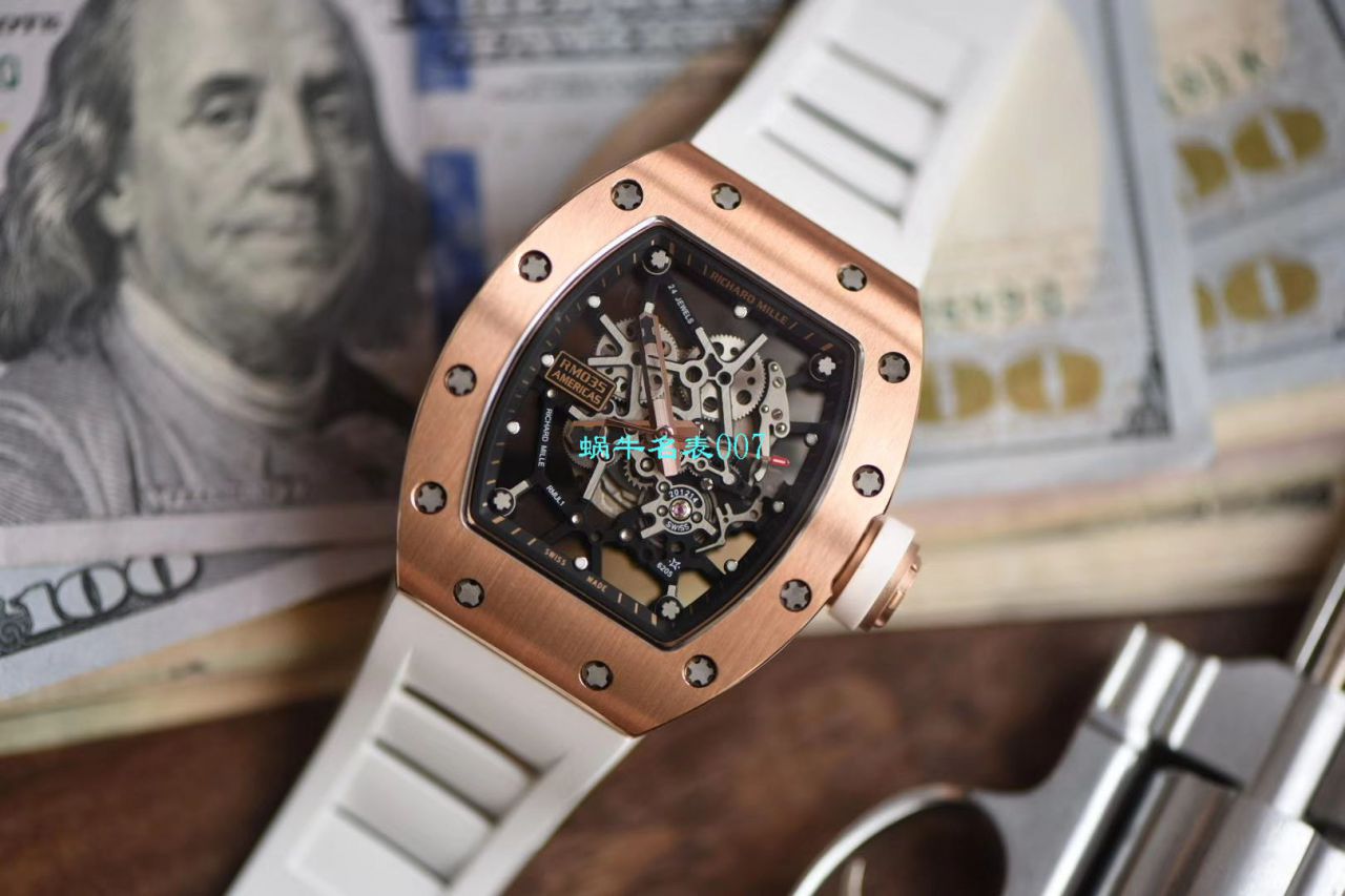 【 Video analysis KV台湾 Factory 复刻手表】 RICHARD MILLE RICHARD MILLE RM 035 Americas ＂美国公牛＂纪念版 / KV035GNIU