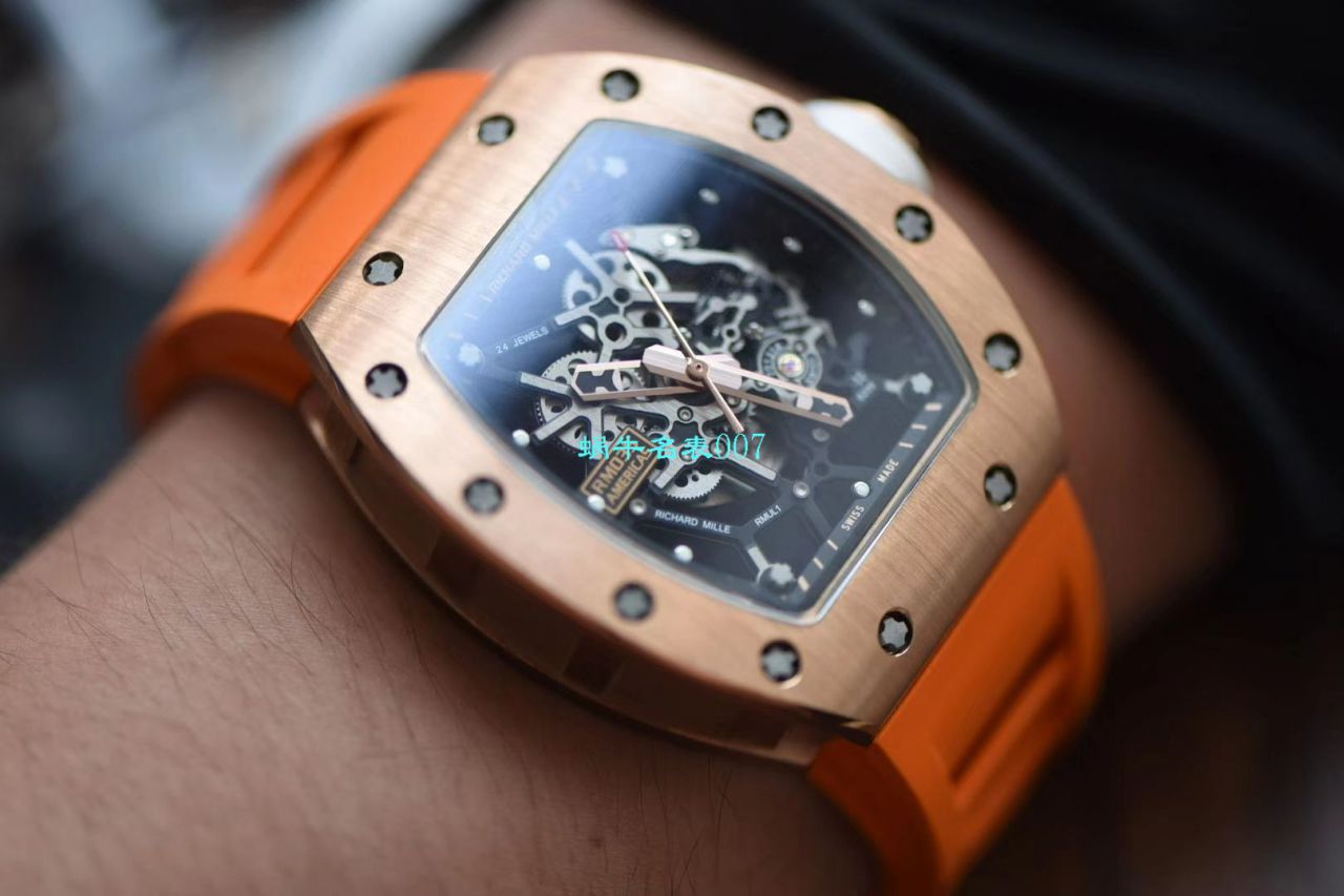 【 Video analysis KV台湾 Factory 复刻手表】 RICHARD MILLE RICHARD MILLE RM 035 Americas ＂美国公牛＂纪念版 / KV035GNIU