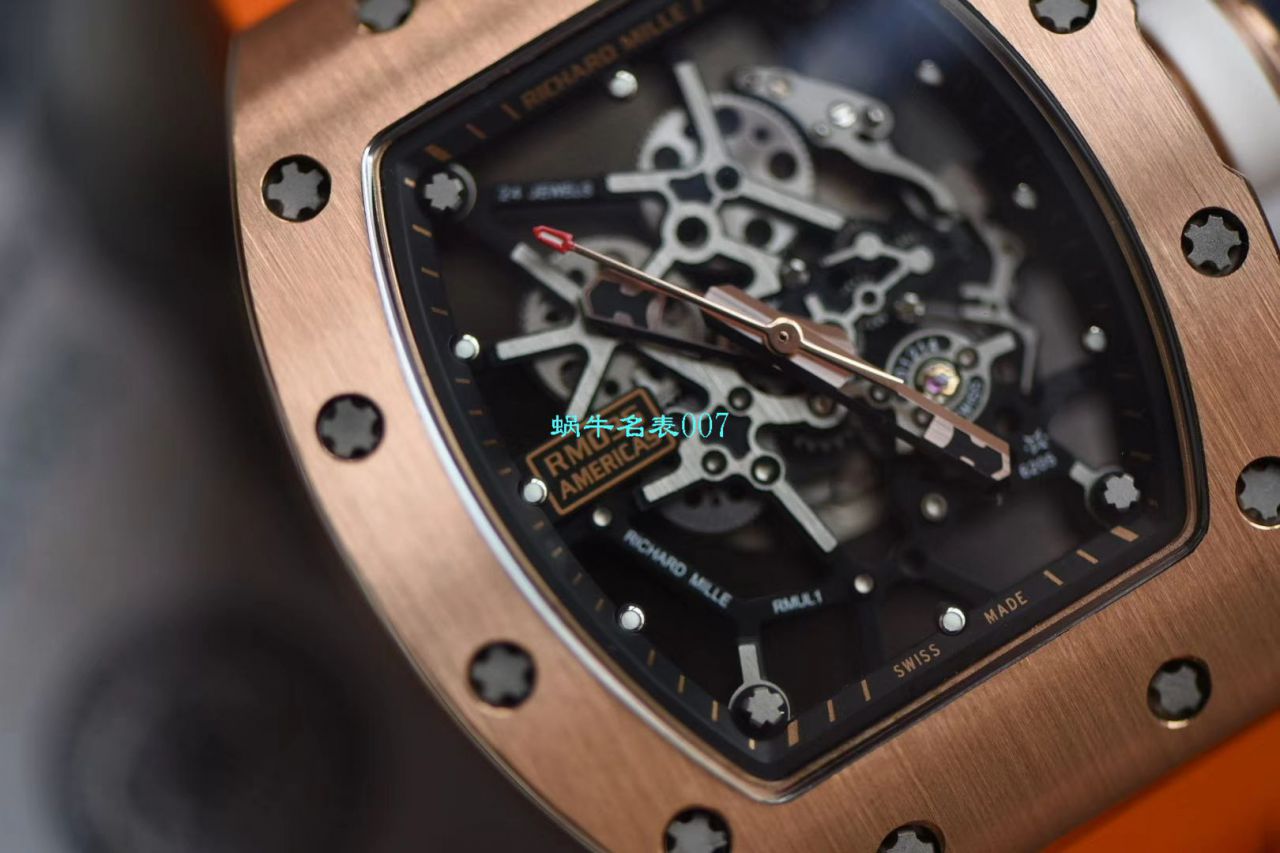 【 Video analysis KV台湾 Factory 复刻手表】 RICHARD MILLE RICHARD MILLE RM 035 Americas ＂美国公牛＂纪念版 / KV035GNIU
