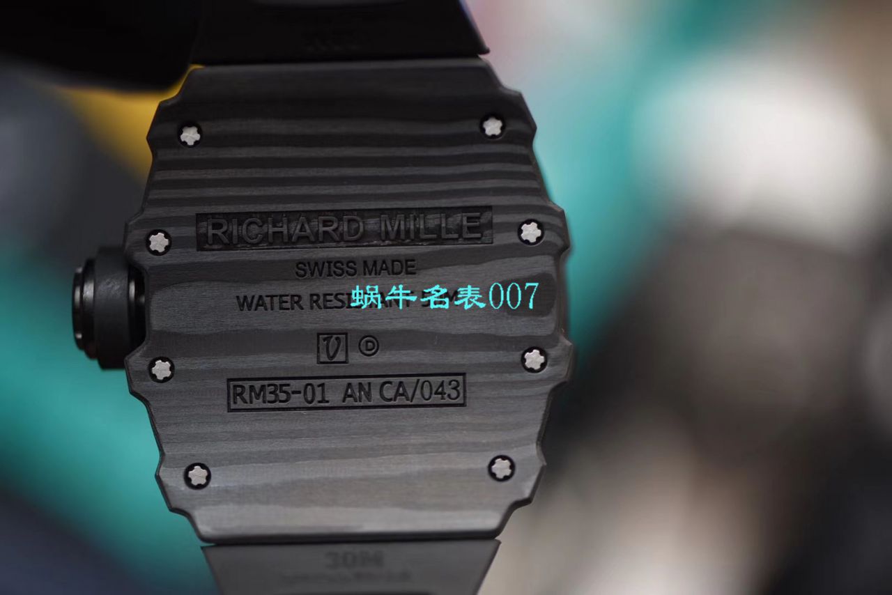 【 Video analysis NT Factory 升级版复刻手表】 RICHARD MILLE Richard Mille男士系列RM 35-02 wrist watch  / NT03502V2