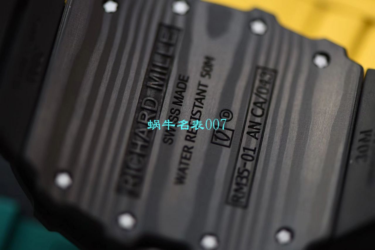 【 Video analysis NT Factory 升级版复刻手表】 RICHARD MILLE Richard Mille男士系列RM 35-02 wrist watch  / NT03502V2