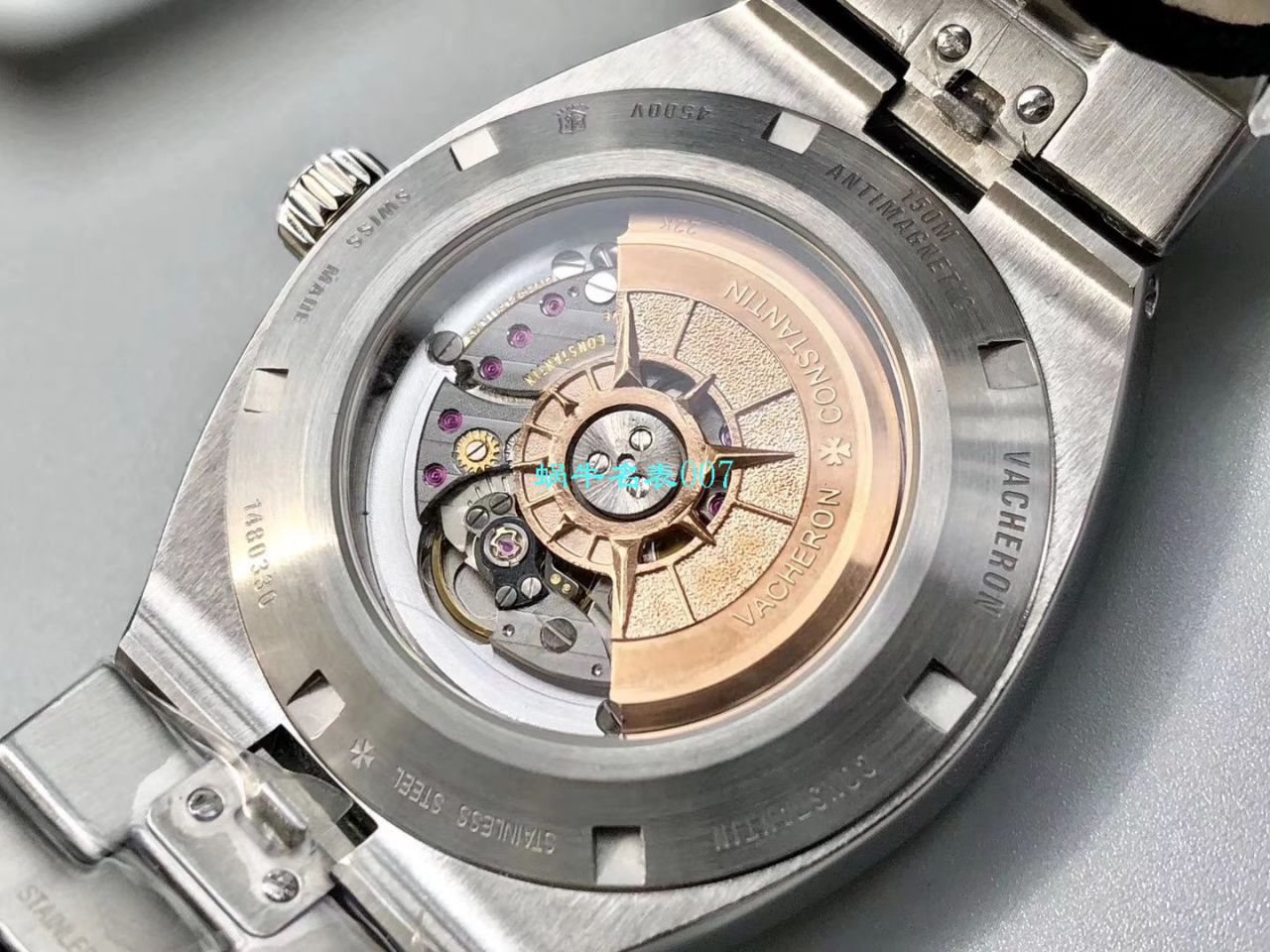【8F Factory Vacheron Constantin复刻高仿手表】Vacheron Constantin   Overseas 系列7700V/110A-B172，7700V/110A-B129，7700V/110A-B176 wrist watch  / JS201