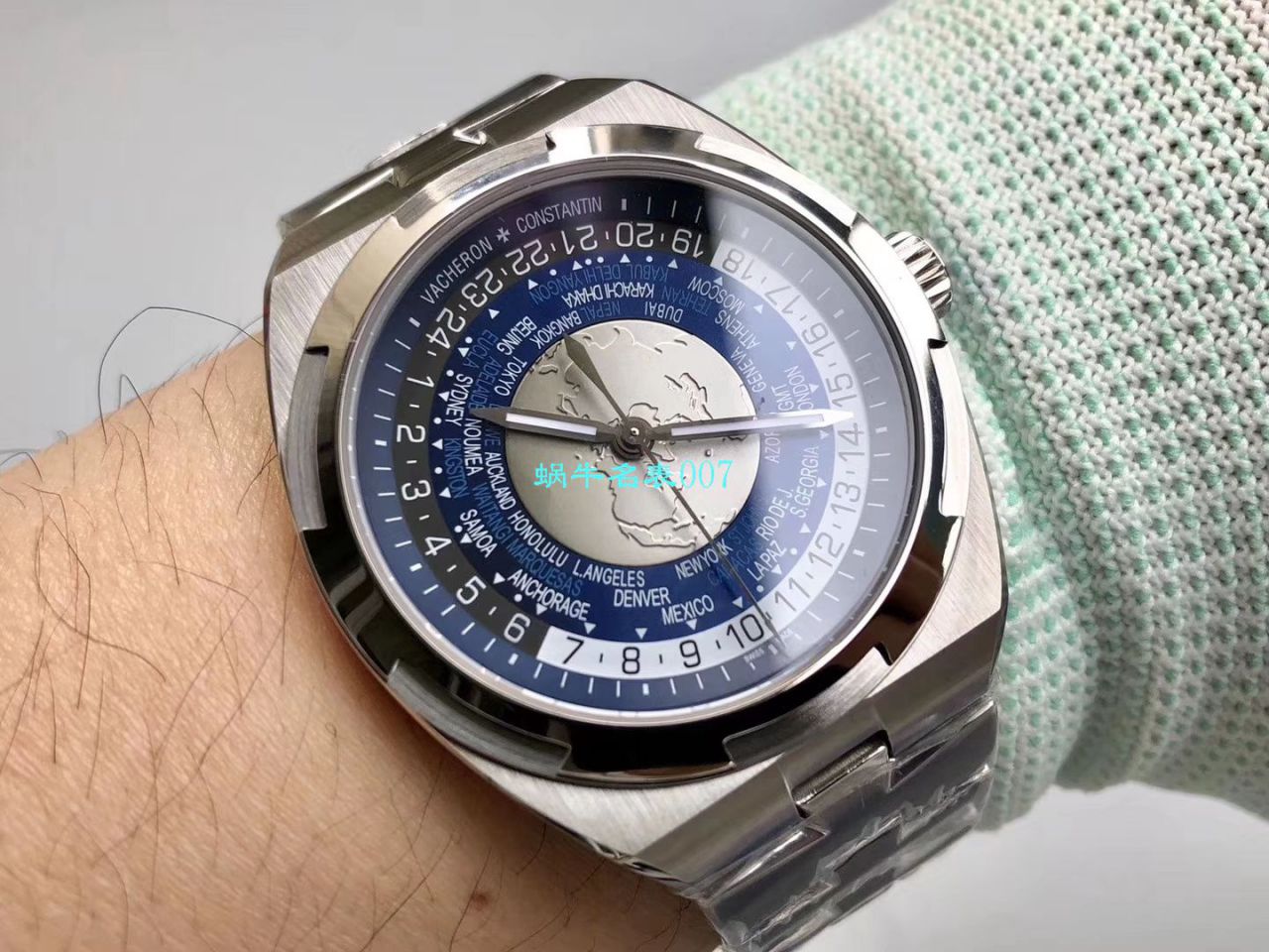 【8F Factory Vacheron Constantin复刻高仿手表】Vacheron Constantin   Overseas 系列7700V/110A-B172，7700V/110A-B129，7700V/110A-B176 wrist watch  / JS201