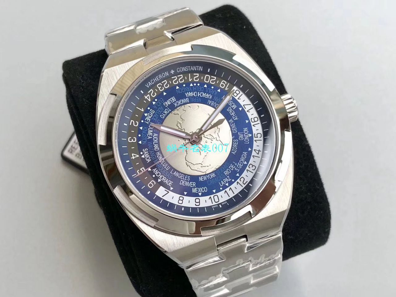 【8F Factory Vacheron Constantin复刻高仿手表】Vacheron Constantin   Overseas 系列7700V/110A-B172，7700V/110A-B129，7700V/110A-B176 wrist watch  / JS201