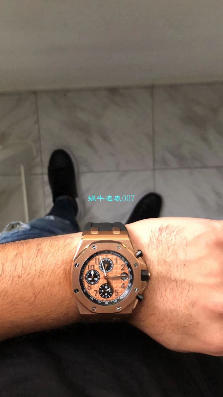 【 Video analysis JF Factory 1:1高精仿表】Audemars Piguet  Royal Oak Offshore 系列26470OR.OO.A002CR.01 wrist watch  / APCF002.1