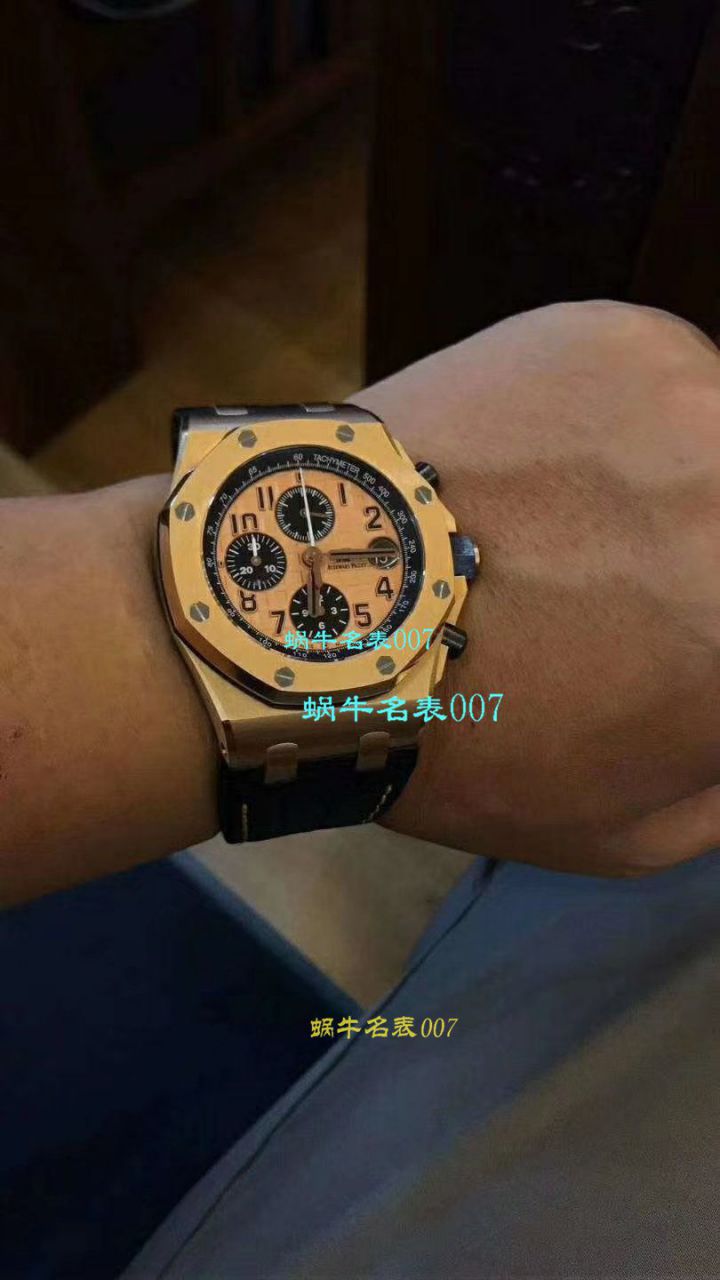 【JF Factory 一比一高精仿】Audemars Piguet  Royal Oak Offshore 系列26470OR.OO.1000OR.01 wrist watch  / AP002