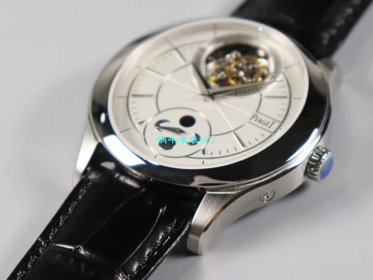 【R8 Factory PIAGET复刻高仿手表】 Piaget BLACK -TIE系列G0A37115,G0A38114 Tourbillon  wrist watch  / PT021