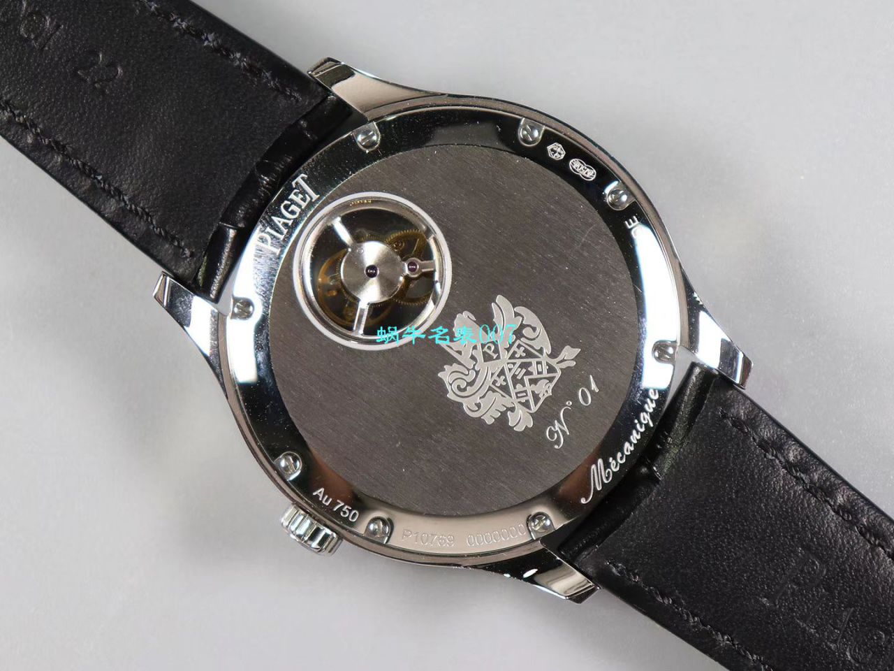 【R8 Factory PIAGET复刻高仿手表】 Piaget BLACK -TIE系列G0A37115,G0A38114 Tourbillon  wrist watch  / PT021