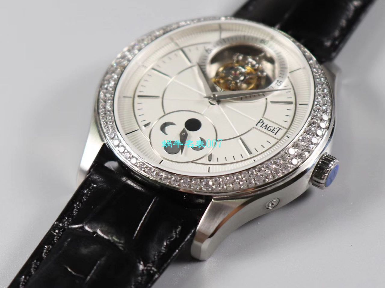 【R8 Factory PIAGET复刻高仿手表】 Piaget BLACK -TIE系列G0A37115,G0A38114 Tourbillon  wrist watch  / PT021