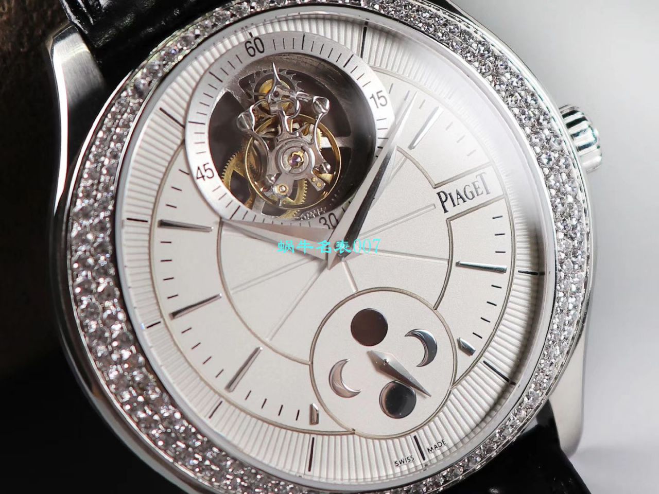 【R8 Factory PIAGET复刻高仿手表】 Piaget BLACK -TIE系列G0A37115,G0A38114 Tourbillon  wrist watch  / PT021