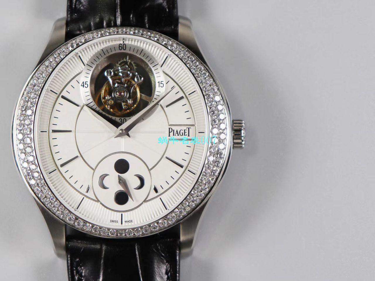 【R8 Factory PIAGET复刻高仿手表】 Piaget BLACK -TIE系列G0A37115,G0A38114 Tourbillon  wrist watch  / PT021