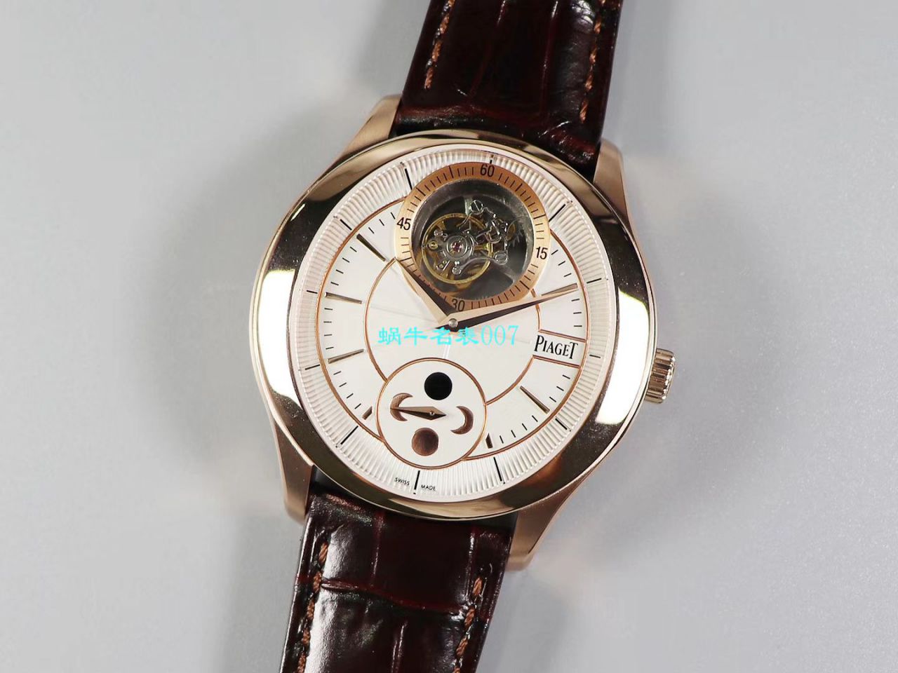 【R8 Factory 超A高仿 Tourbillon 手表】 Piaget BLACK -TIE系列G0A37114,G0A39116 wrist watch  / PT020