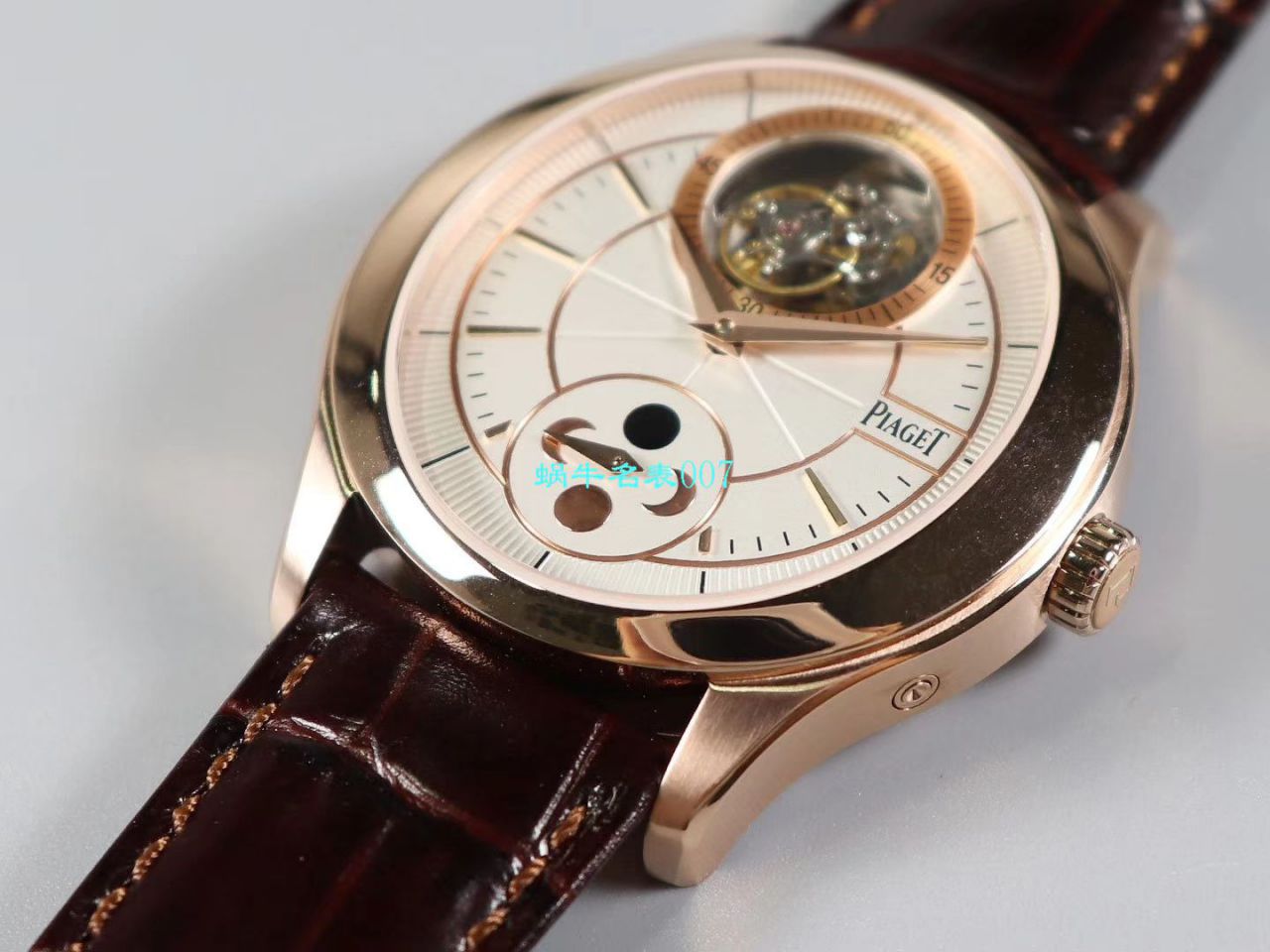 【R8 Factory 超A高仿 Tourbillon 手表】 Piaget BLACK -TIE系列G0A37114,G0A39116 wrist watch  / PT020