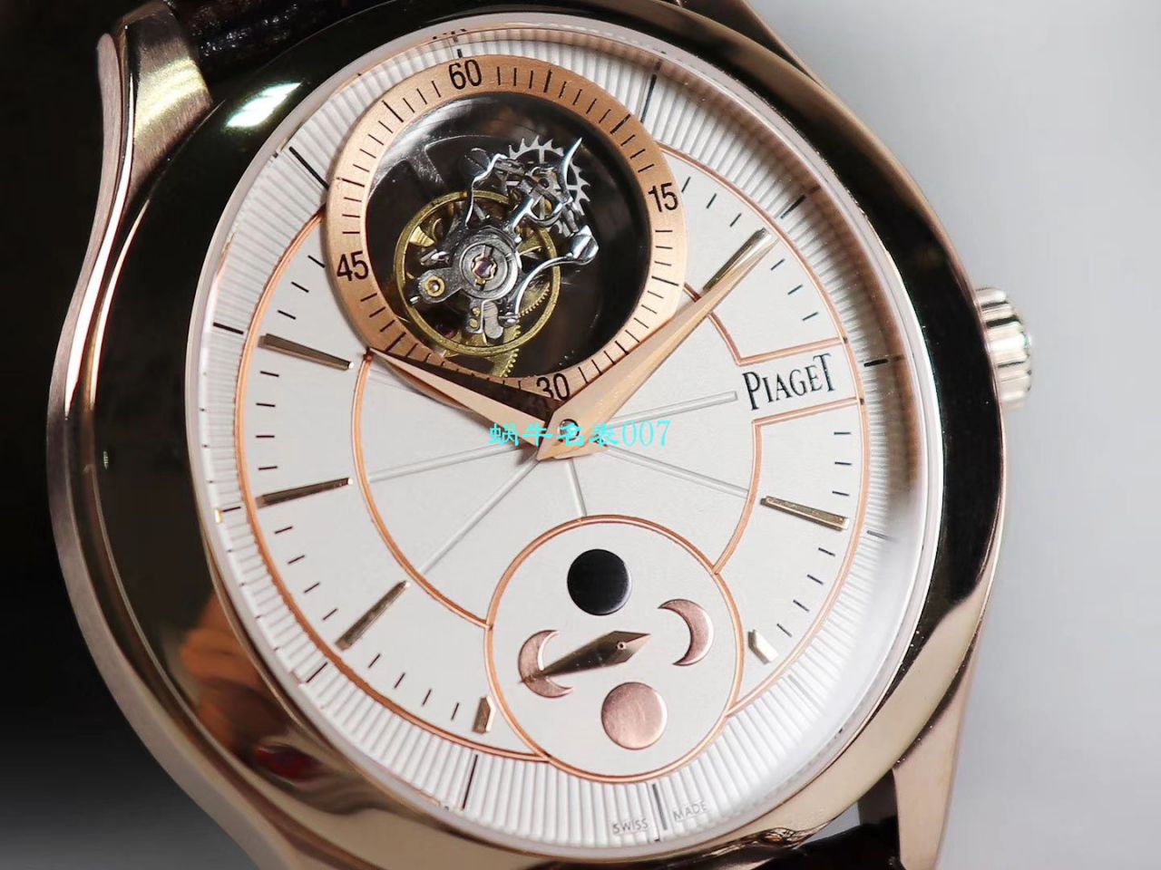 【R8 Factory 超A高仿 Tourbillon 手表】 Piaget BLACK -TIE系列G0A37114,G0A39116 wrist watch  / PT020