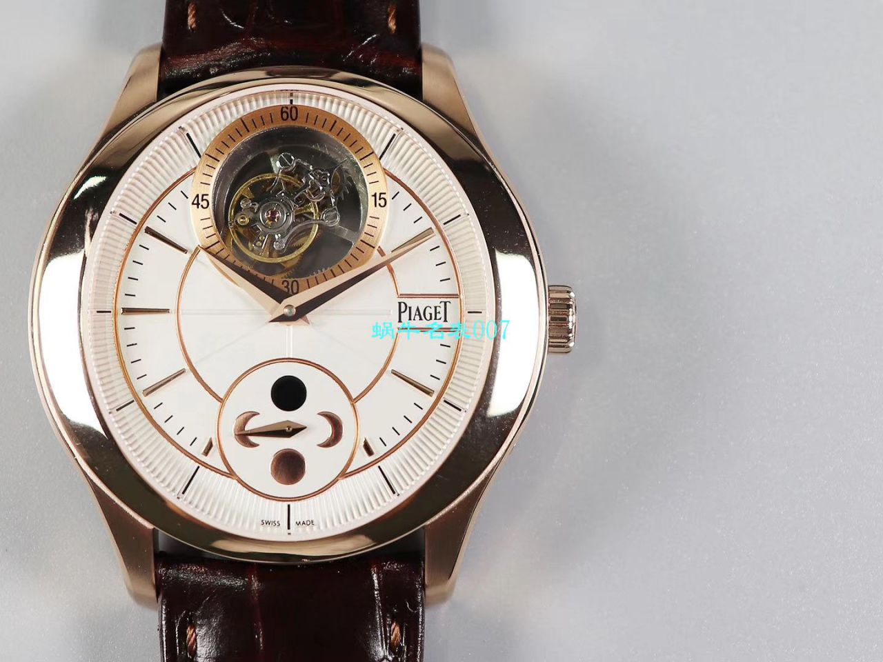 【R8 Factory 超A高仿 Tourbillon 手表】 Piaget BLACK -TIE系列G0A37114,G0A39116 wrist watch  / PT020
