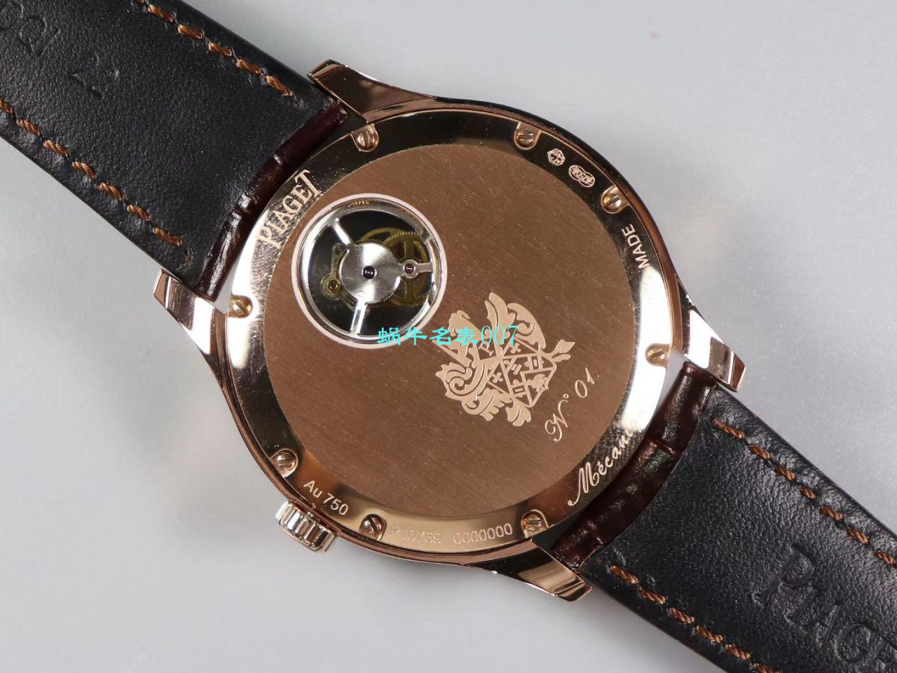 【R8 Factory 超A高仿 Tourbillon 手表】 Piaget BLACK -TIE系列G0A37114,G0A39116 wrist watch  / PT020