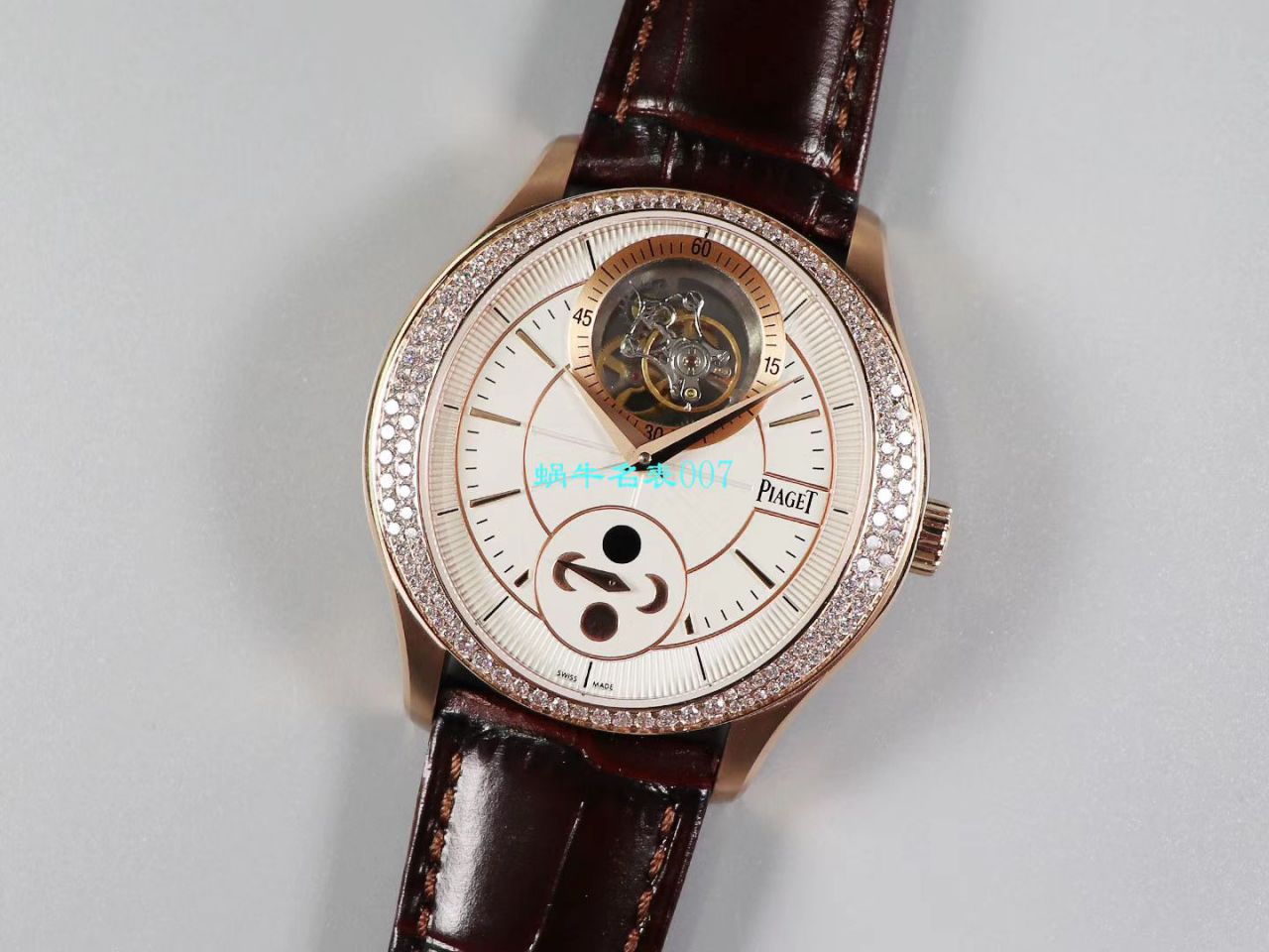 【R8 Factory 超A高仿 Tourbillon 手表】 Piaget BLACK -TIE系列G0A37114,G0A39116 wrist watch  / PT020