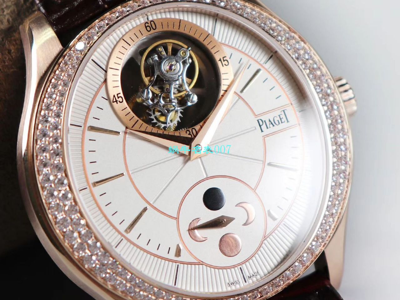 【R8 Factory 超A高仿 Tourbillon 手表】 Piaget BLACK -TIE系列G0A37114,G0A39116 wrist watch  / PT020