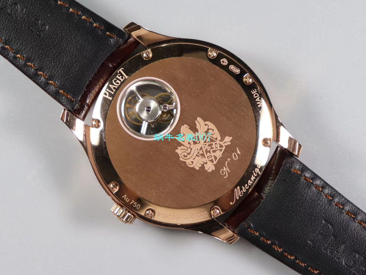 【R8 Factory 超A高仿 Tourbillon 手表】 Piaget BLACK -TIE系列G0A37114,G0A39116 wrist watch  / PT020